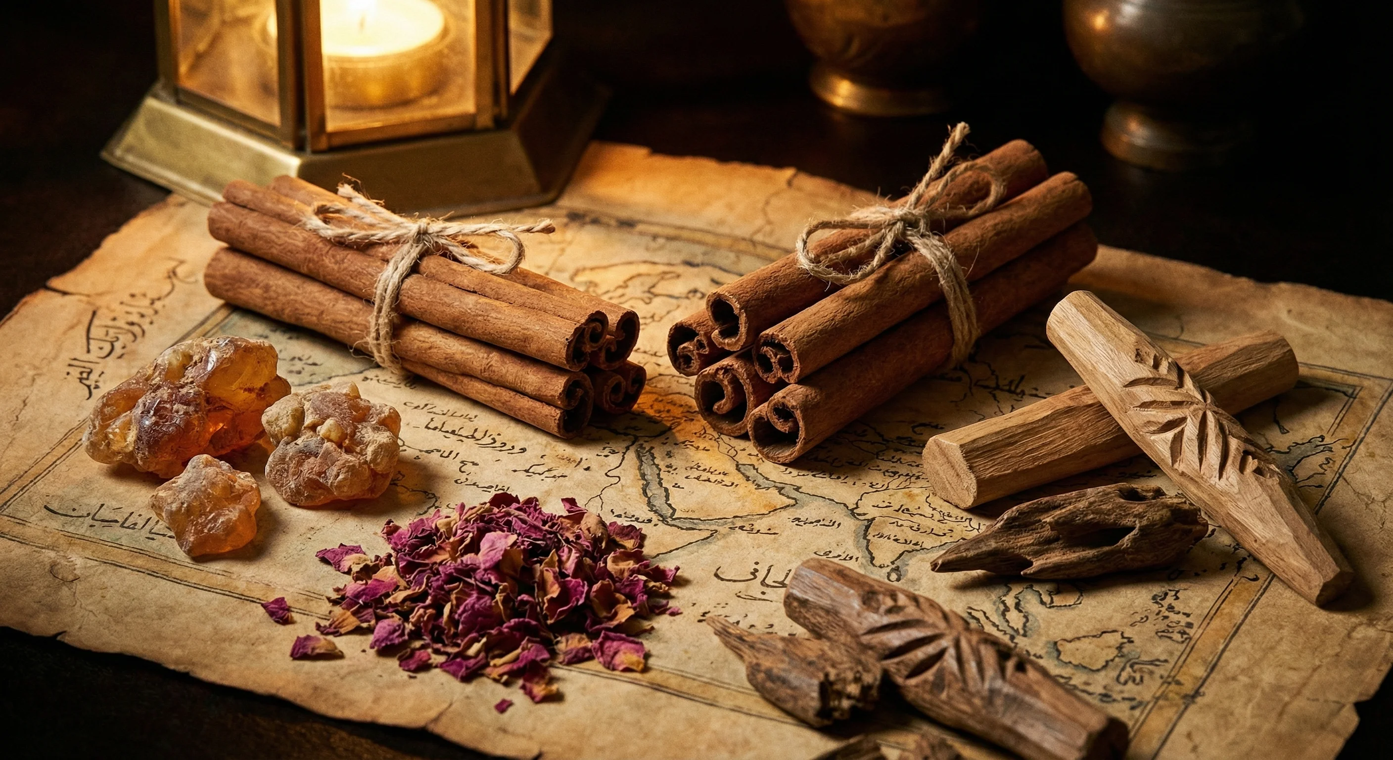 Ingredientes históricos del perfume
